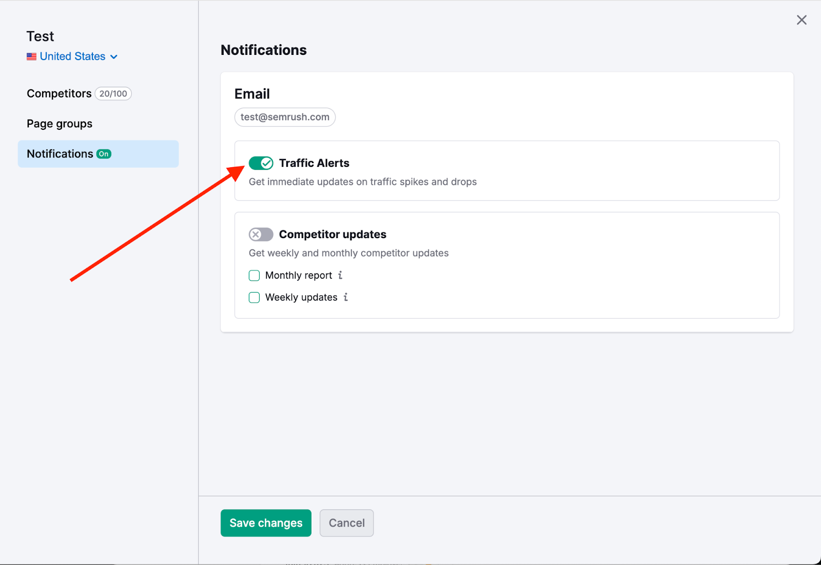Getting Started with Semrush Traffic & Market image 29